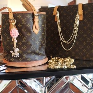 Pre-Loved Louis Vuitton Bucket Bag PM